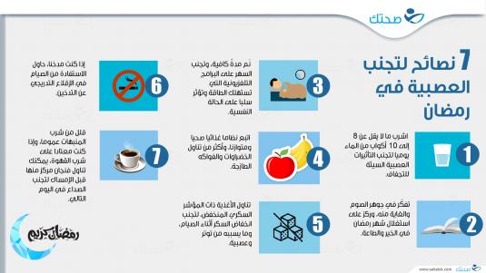 7 نصائح لتجنب العصبية في رمضان